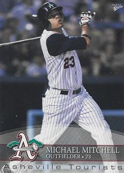 2008 MultiAd Asheville Tourists #19 Michael Mitchell Front