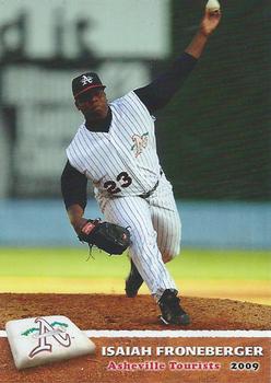 2009 Grandstand Asheville Tourists #NNO Isaiah Froneberger Front