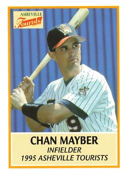 1995 Asheville Tourists #NNO Chan Mayber Front