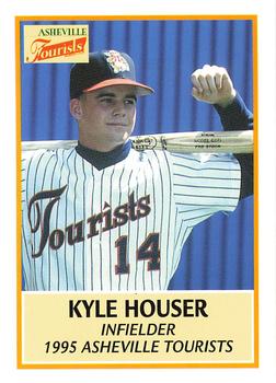 1995 Asheville Tourists #NNO Kyle Houser Front
