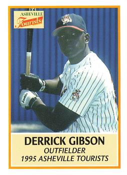 1995 Asheville Tourists #NNO Derrick Gibson Front