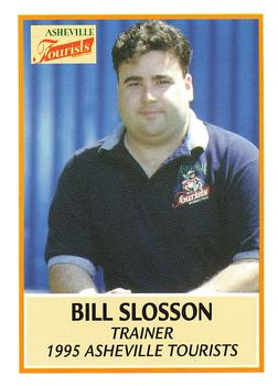 1995 Asheville Tourists #NNO Bill Slosson Front