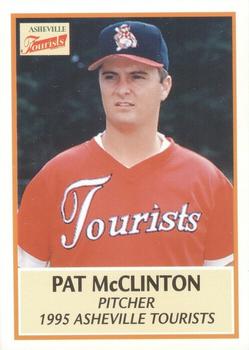 1995 Asheville Tourists Update #NNO Pat McClinton Front