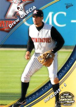 2009 MultiAd South Atlantic League Top Prospects #14 Drew Garcia Front