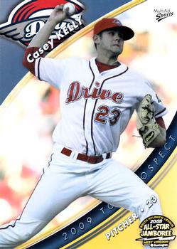 2009 MultiAd South Atlantic League Top Prospects #18 Casey Kelly Front