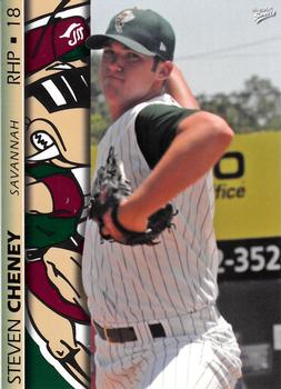 2008 MultiAd Savannah Sand Gnats #13 Steven Cheney Front