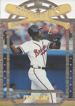1996 Topps Laser - Power Cuts #P3 Fred McGriff Front