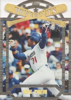 1996 Topps Laser - Power Cuts #P4 Mike Piazza Front