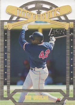1996 Topps Laser - Power Cuts #P7 Mo Vaughn Front