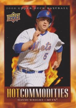 2008 Upper Deck - Hot Commodities #HC28 David Wright Front