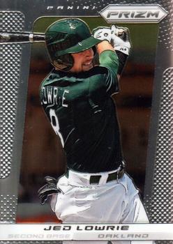 2013 Panini Prizm #17 Jed Lowrie Front
