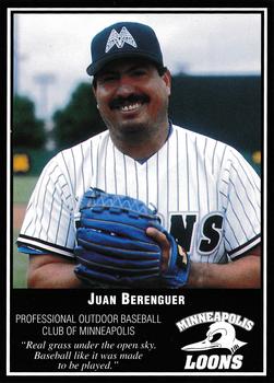 1994 Minneapolis Loons #NNO Juan Berenguer Front
