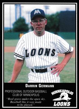 1994 Minneapolis Loons #NNO Darrin Germann Front