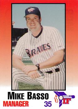 1995 Idaho Falls Braves #NNO Mike Basso Front