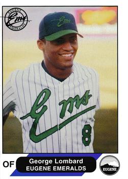 1995 Eugene Emeralds #1 George Lombard Front