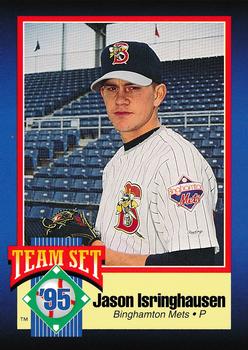 1995 Binghamton Mets #NNO Jason Isringhausen Front