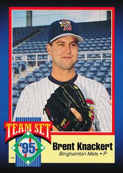 1995 Binghamton Mets #NNO Brent Knackert Front