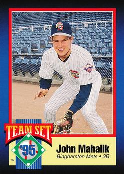 1995 Binghamton Mets #NNO John Mahalik Front