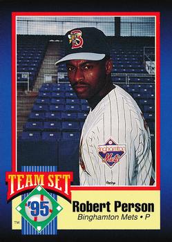 1995 Binghamton Mets #NNO Robert Person Front