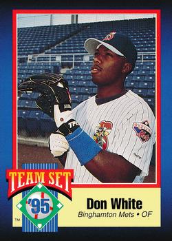 1995 Binghamton Mets #NNO Don White Front