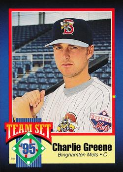 1995 Binghamton Mets #NNO Charlie Greene Front