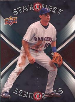 2008 Upper Deck - StarQuest Common #SQ-30 Michael Young Front