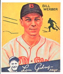 1985 Galasso 1934 Goudey (reprint) #75 Billy Werber Front