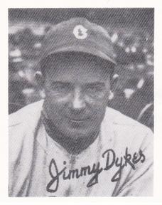 1988 Galasso 1936 Goudey Reprint #12 Jimmie Dykes Front