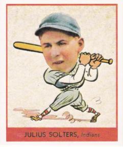 1985 Galasso 1938 Goudey Heads Up (reprint) #255 Moose Solters Front