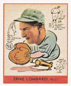 1985 Galasso 1938 Goudey Heads Up (reprint) #270 Ernie Lombardi Front