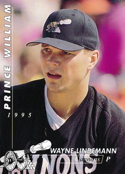 1995 Multi-Ad Prince William Cannons #20 Wayne Lindemann Front