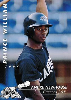 1995 Multi-Ad Prince William Cannons #3 Andre Newhouse Front