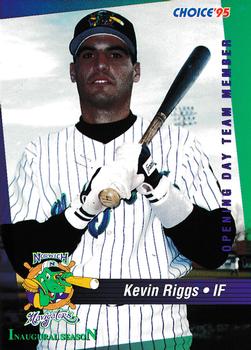 1995 Choice Norwich Navigators #NNO Kevin Riggs Front