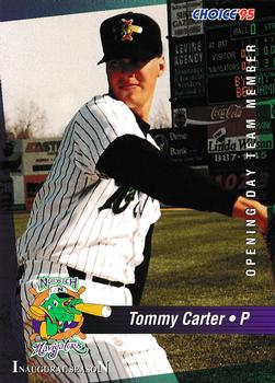 1995 Choice Norwich Navigators #NNO Tommy Carter Front