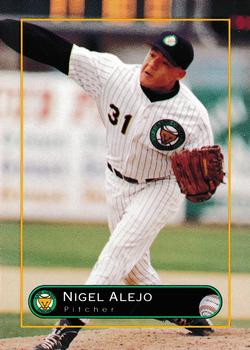 1995 Kane County Cougars #NNO Nigel Alejo Front