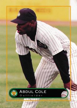 1995 Kane County Cougars #NNO Abdul Cole Front
