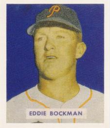 1988 1949 Bowman Reprint #195 Eddie Bockman Front