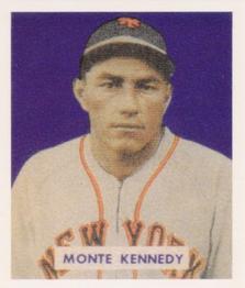 1988 1949 Bowman Reprint #237 Monte Kennedy Front