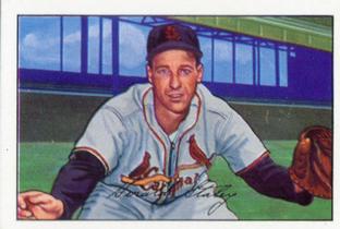 1987 Card Collectors 1952 Bowman Reprint #50 Jerry Staley Front