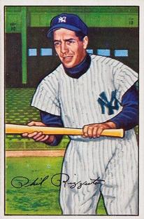 1987 Card Collectors 1952 Bowman Reprint #52 Phil Rizzuto Front