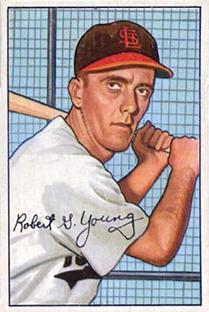 1987 Card Collectors 1952 Bowman Reprint #193 Bobby Young Front