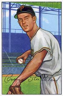 1987 Card Collectors 1952 Bowman Reprint #207 George Strickland Front