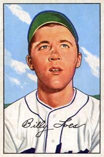 1987 Card Collectors 1952 Bowman Reprint #240 Billy Loes Front