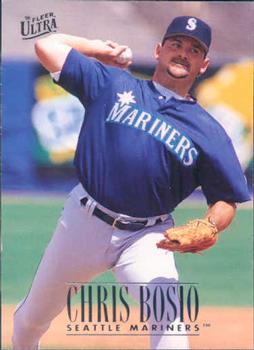1996 Ultra #124 Chris Bosio Front