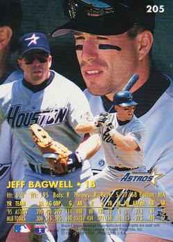 1996 Ultra #205 Jeff Bagwell Back