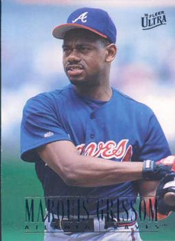 1996 Ultra #155 Marquis Grissom Front