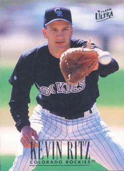 1996 Ultra #192 Kevin Ritz Front