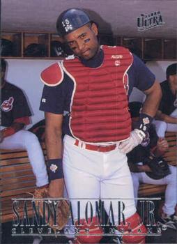 1996 Ultra #340 Sandy Alomar, Jr. Front