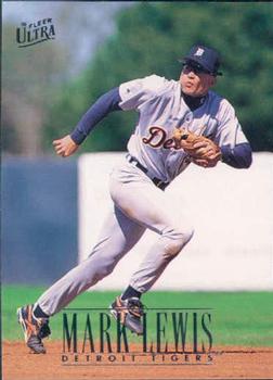 1996 Ultra #347 Mark Lewis Front