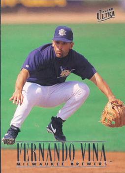 1996 Ultra #370 Fernando Vina Front